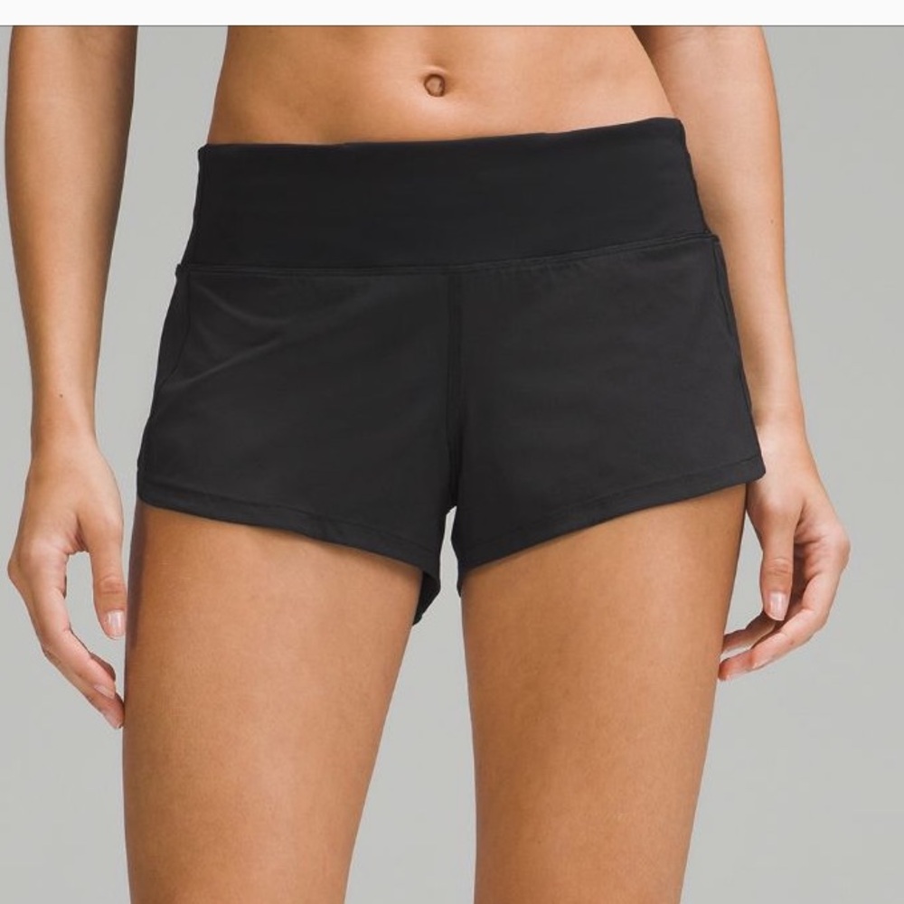 Lululemon Athletica Black Athletic Shorts